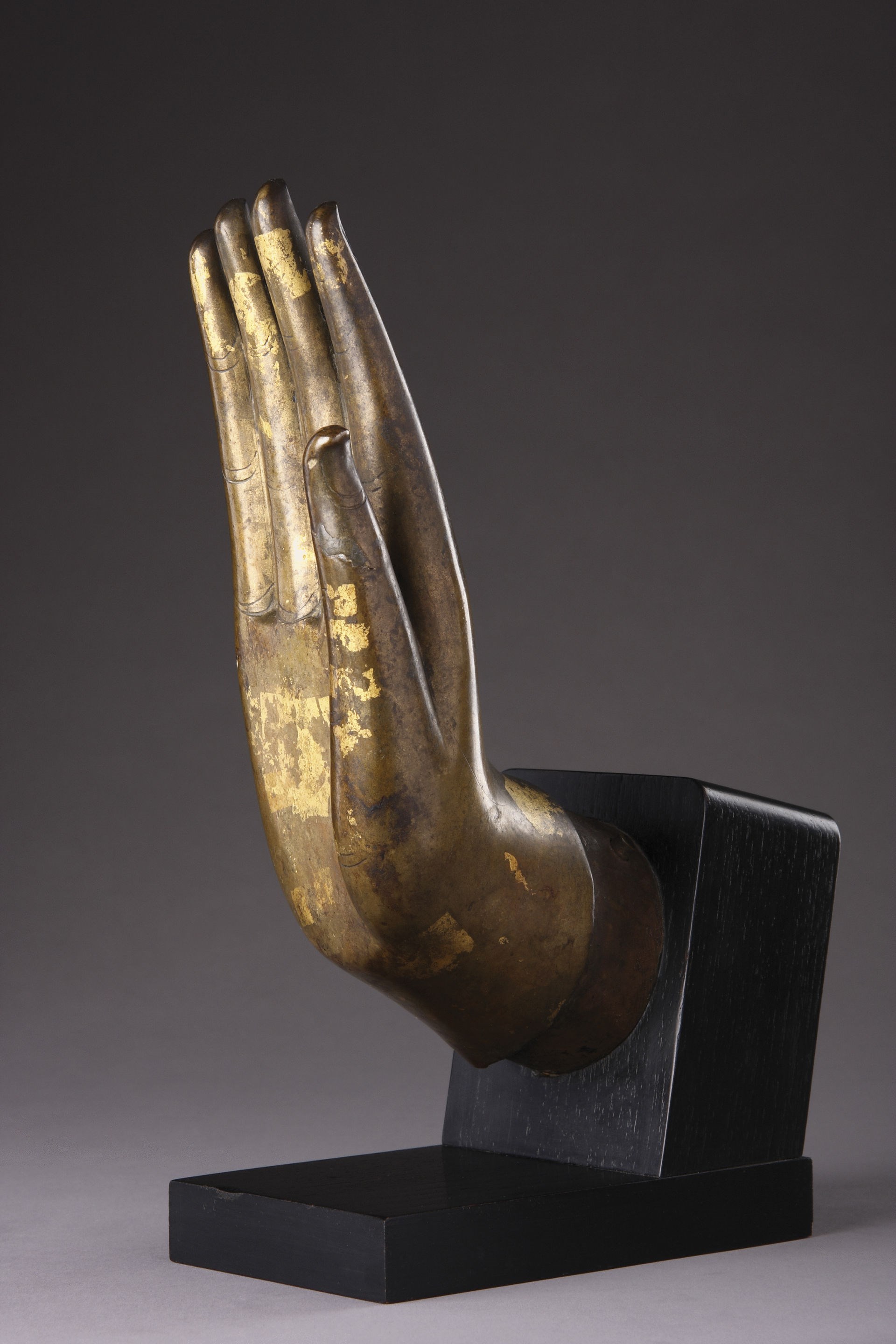 Chinese Cast Bronze Hand of the Buddha Shakyamuni